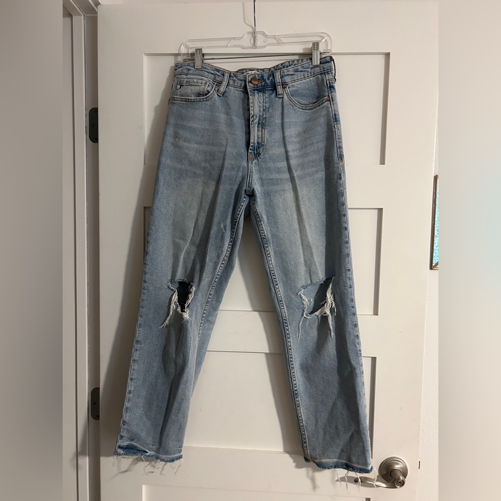 Dear John Wide Leg Boyfriend Style Jeans